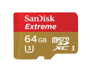 MicroSD 4K MicroSDXC U3 UHS-I Sandisk