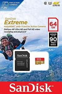MicroSD 4K Confezione MicroSDXC U3 UHS-I Sandisk